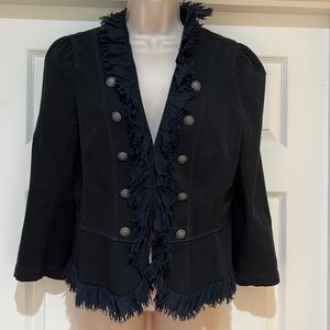 EUC Ann Taylor Loft  Black Jacket Size 8